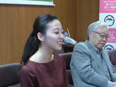 2020ミス熊本が阿蘇市長を表敬訪問